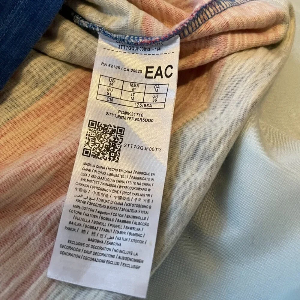 GUESS Vintage Asap Rocky T Shirt x Japan Size M Rare Edition - Picture 4 of 5